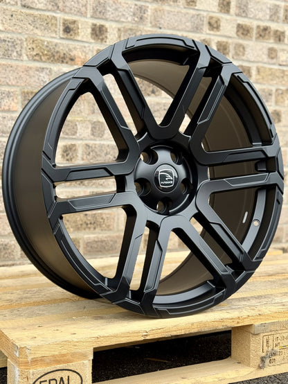 22" Land Rover Defender L663 Redefind Reaction Alloy Wheels