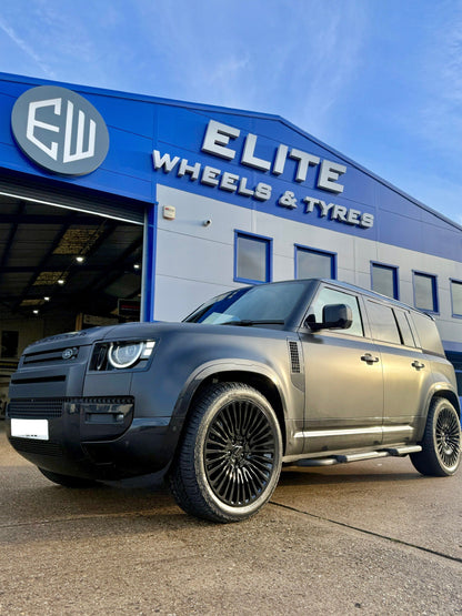 22" Land Rover Defender L663 Hawke Sentry Alloy Wheels