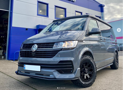 17" Volkswagen Transporter Black Rhino Warlord Midnight Black Alloy Wheels and BFG Tyres