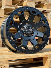 Load image into Gallery viewer, 17&quot; Volkswagen Transporter Black Rhino Warlord Midnight Black Alloy Wheels
