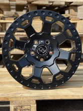 Load image into Gallery viewer, 17&quot; Volkswagen Transporter Black Rhino Warlord Midnight Black Alloy Wheels
