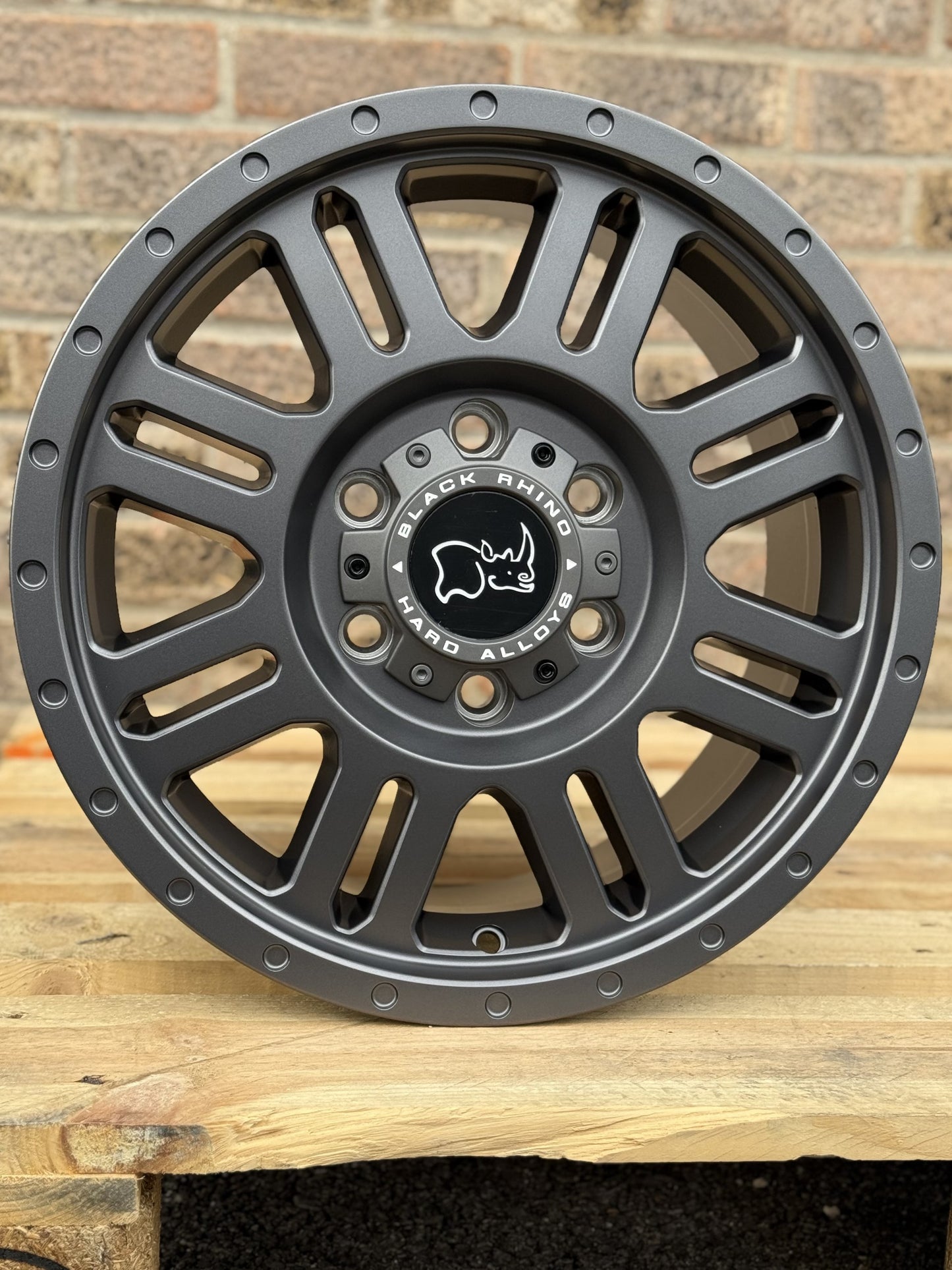 16" Mercedes Sprinter Volkswagen Crafter Black Rhino Yellowstone Alloy Wheels