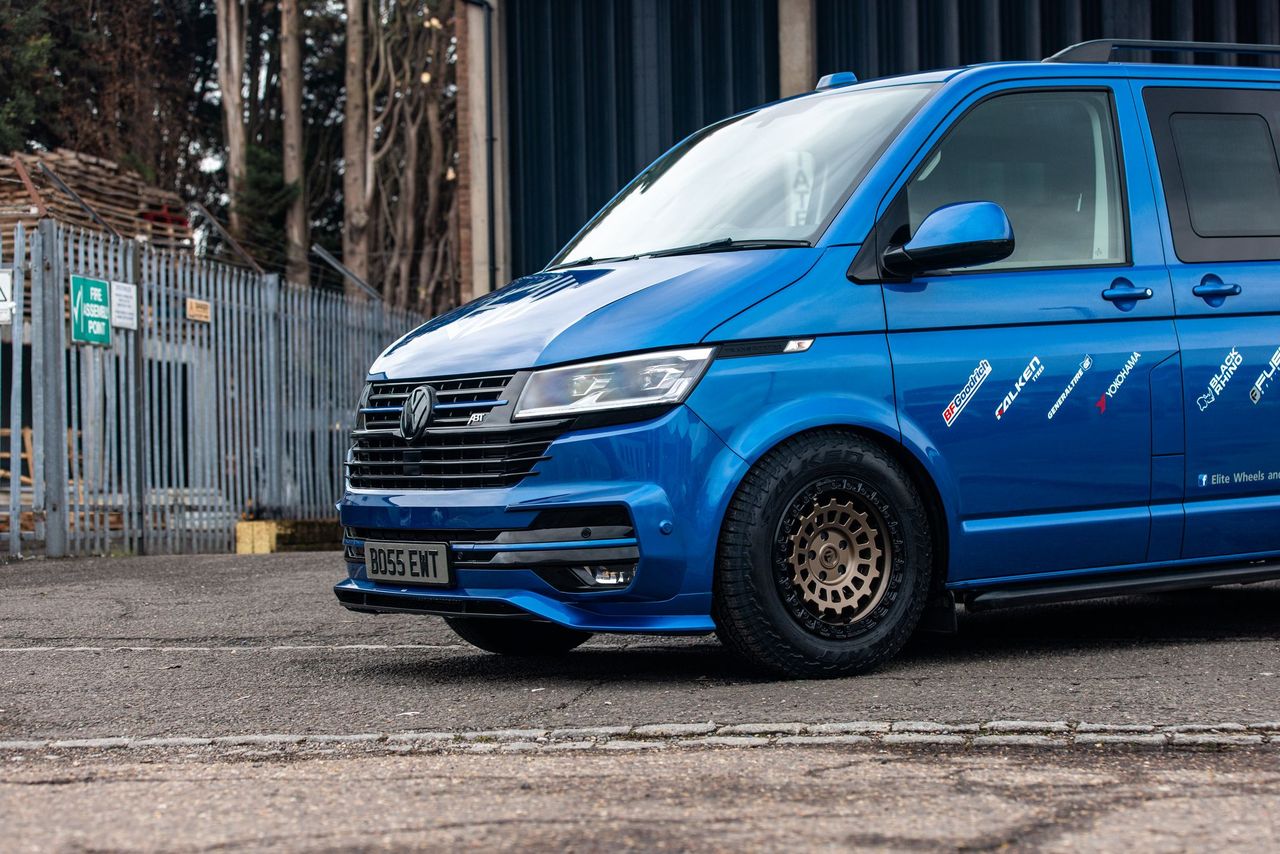 17" Volkswagen Transporter Fuel Zephyr Bronze Alloy Wheels