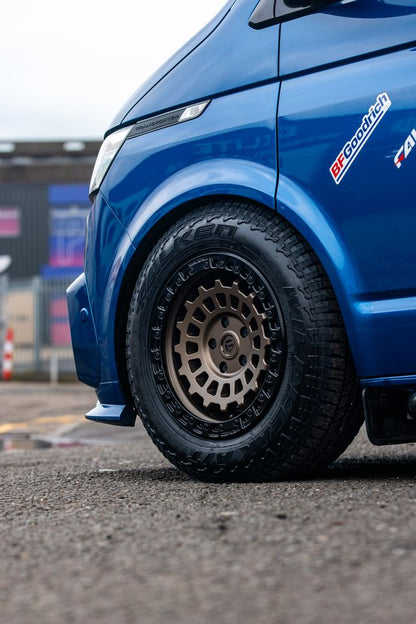 17" Volkswagen Transporter Fuel Zephyr Bronze Alloy Wheels