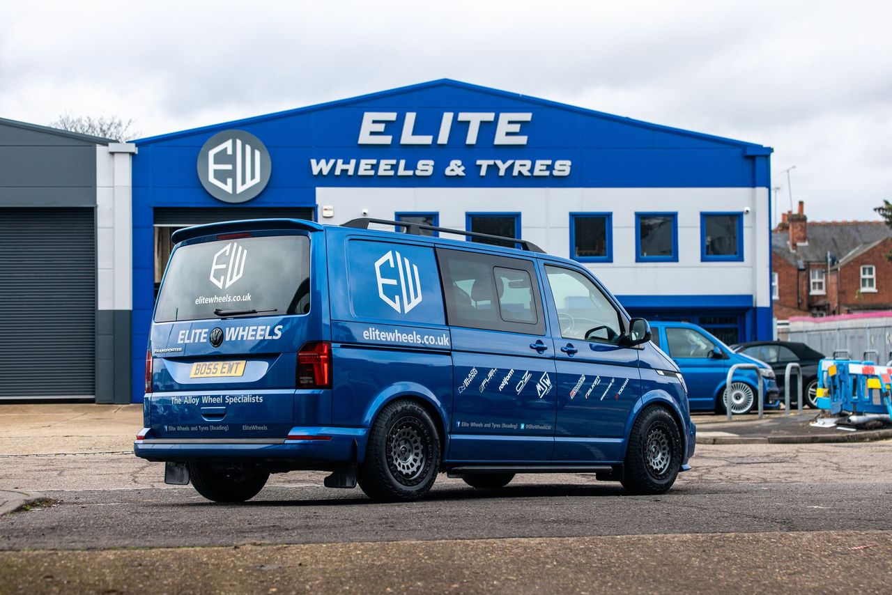 17" Volkswagen Transporter Fuel Zephyr Matt Grey Alloy Wheels