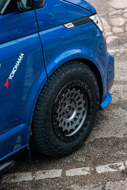 17" Volkswagen Transporter Fuel Zephyr Matt Grey Alloy Wheels