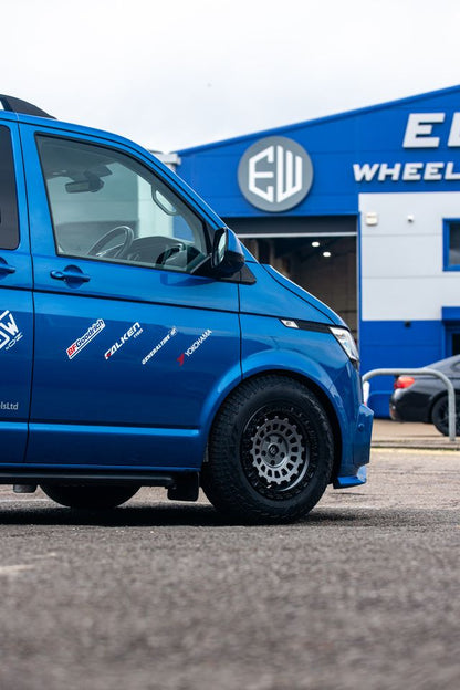 17" Volkswagen Transporter Fuel Zephyr Matt Grey Alloy Wheels