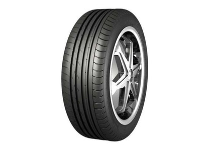 4 x JR Racing JR30 Glossy Black & 4 x 265/30ZR20 94Y XL NANKANG AS-2+ SPORTNEX