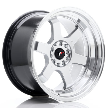 2 x JR Racing JR12 Silver w/Machined Lip & 2 x 215/45R17 91Y XL BRIDGESTONE TURANZA 6 ENLITEN + 2 x JR Racing JR12 Silver w/Machined Lip & 2 x 245/40R17 95Y XL BRIDGESTONE TURANZA 6 ENLITEN