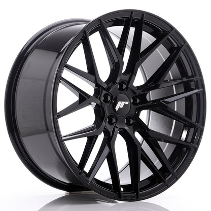 4 x JR Racing JR28 Gloss Black & 4 x 285/40R22 110Y XL PIRELLI SCORPION ZERO ALL SEASON LR
