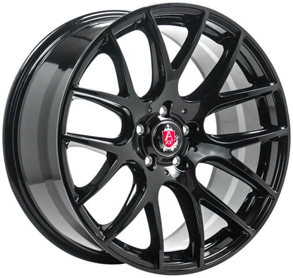 2 x AXE CS LITE GLOSS BLACK & 2 x 235/40ZR19 (96Y) XL CONTINENTAL FR CONTISPORTCONTACT 7 + 2 x AXE CS LITE GLOSS BLACK & 2 x 275/35ZR19 (100Y) XL CONTINENTAL FR CONTISPORTCONTACT 7