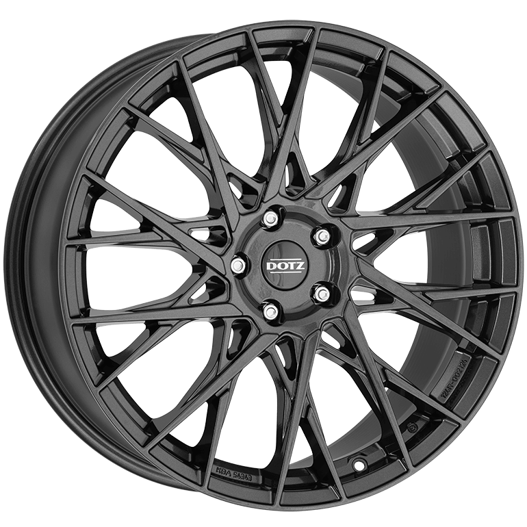 4 x Dotz Fuji grey Gunmetal