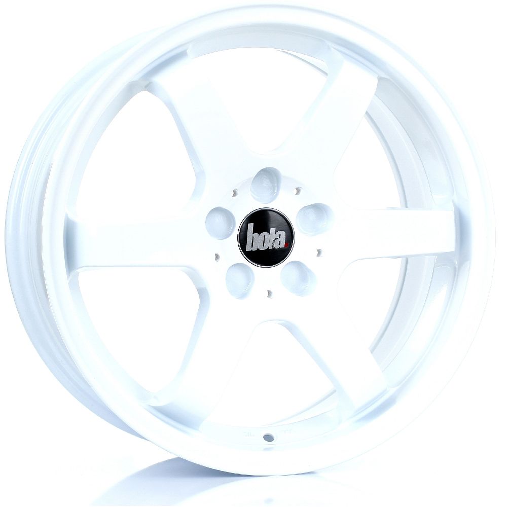 4 x BOLA B1 WHITE & 4 x 215/45R17 91W XL TOYO PROXES TR1