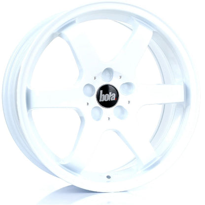 4 x BOLA B1 WHITE & 4 x 215/45R17 91W XL TOYO PROXES TR1