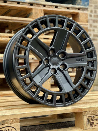 20" Land Rover Defender L663 Black Rhino Alston Alloy Wheels