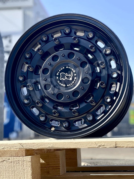 17" Volkswagen Transporter Black Rhino Arsenal Alloy Wheels