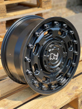 Load image into Gallery viewer, 17&quot; Volkswagen Transporter T5 T6 Black Rhino Atlas Matt Black Alloy Wheels
