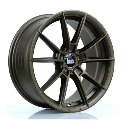 4 x BOLA B19 MATT BRONZE & 4 x 225/50R18 99W XL YOKOHAMA ADVAN FLEVA V701