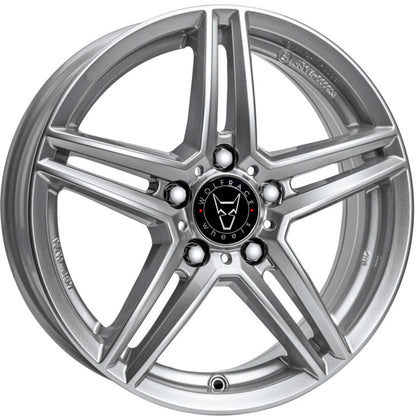 Wheel & Tyres Package( Wolfrace Eurosport TUV M10 polar silver + 225/40R18 CO UC 92WXL FR )