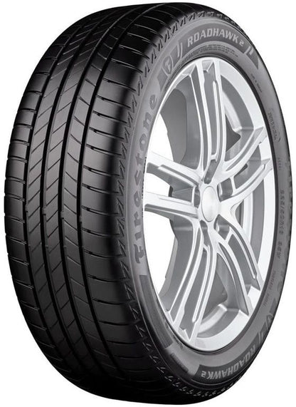 4 x JR Racing JR9 Gold w/Machined Lip & 4 x 215/40R18 89Y XL FIRESTONE ROADHAWK 2