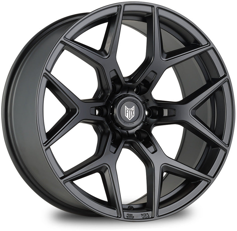 4 x FOX TR1 SATIN BLACK & 4 x 275/55R20 117H XL GENERAL FR GRABBER AT3