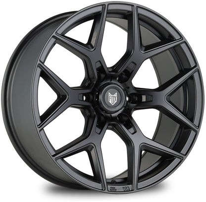 4 x FOX TR1 SATIN BLACK & 4 x 275/55R20 117H XL GENERAL FR GRABBER AT3