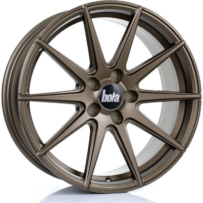 4 x BOLA CSR MATT BRONZE & 4 x 235/40ZR18 95Y XL ACCELERA IOTA EVT