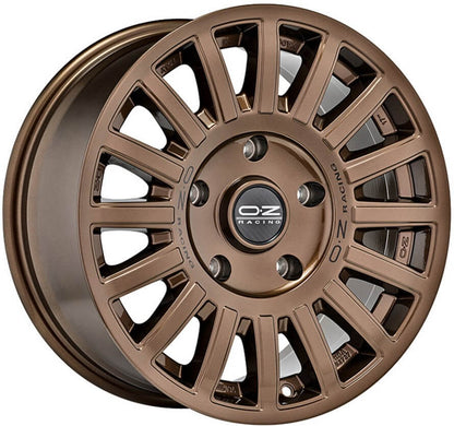 4 x OZ Racing RALLY RAID MATT BLACK SILVER LETTERING & 4 x 235/55R17 103W XL FALKEN FK520 AZENIS