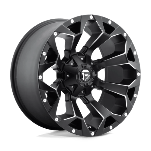 Wheel & Tyres Package( Fuel 1PC D546 ASSAULT MATTE BLACK MILLED + 285/50R20 GE GB AT3[6]116HXL )