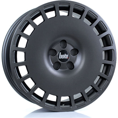 4 x BOLA B12 MATT GUNMETAL & 4 x 235/55R18 104H XL FALKEN WILDPEAK A/T AT3WA