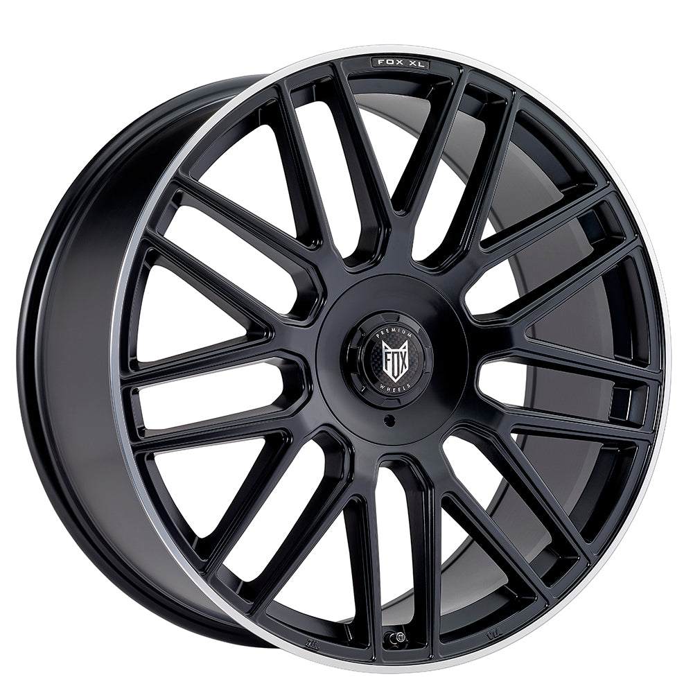 2 x FOX VR3 XL SATIN BLACK POLISH LIP & 2 x HL255/35R20 100Y XL GOODYEAR FP EAGLE F1 ASYMMETRIC 5 * + 2 x FOX VR3 XL SATIN BLACK POLISH LIP & 2 x 275/30R20 97Y XL GOODYEAR EAGLE F1 ASYMMETRIC 5 MO