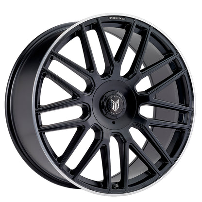 2 x FOX VR3 XL SATIN BLACK POLISH LIP & 2 x HL255/35R20 100Y XL GOODYEAR FP EAGLE F1 ASYMMETRIC 5 * + 2 x FOX VR3 XL SATIN BLACK POLISH LIP & 2 x 275/30R20 97Y XL GOODYEAR EAGLE F1 ASYMMETRIC 5 MO
