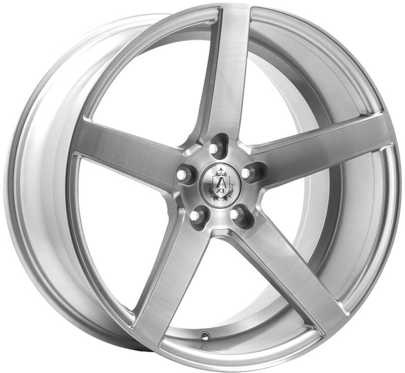 4 x AXE EX18 SILVER & POLISHED & 4 x 285/50R20 116W XL TRIANGLE ADVANTEX SUV TR-259