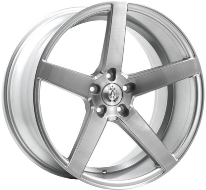 4 x AXE EX18 SILVER & POLISHED & 4 x 285/50R20 116W XL TRIANGLE ADVANTEX SUV TR-259