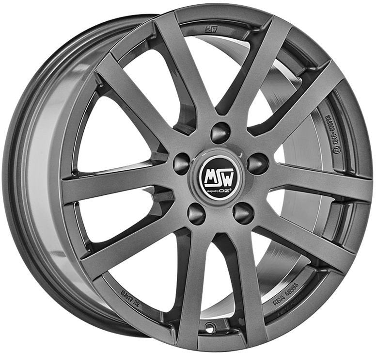 4 x MSW MSW 22 GREY SILVER