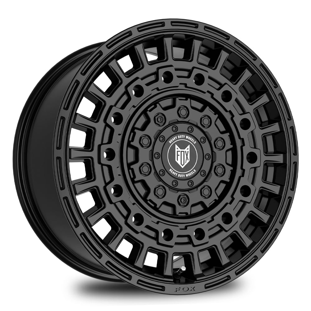 4 x FOX ADV SATIN BLACK & 4 x 215/65R16 102H XL FALKEN ZIEX ZE310A ECORUN