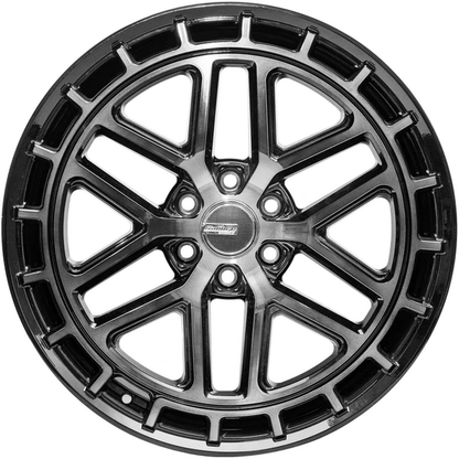 4 x Calibre CV3 Satin Black / Dark Tint & 4 x 255/40R20 CO SC6 101YXLAOSIL