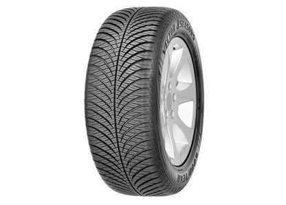 4 x ROMAC STEALTH SATIN BLACK & 4 x 235/50R18 101V XL GOODYEAR FP VECTOR 4SEASONS GEN2