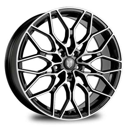 2 x FOX FX9 BLACK POLISH & 2 x 235/60R18 107V XL CONTINENTAL ALLSEASONCONTACT 2 + 2 x FOX FX9 BLACK POLISH & 2 x 235/55R19 105V XL CONTINENTAL ALLSEASONCONTACT 2