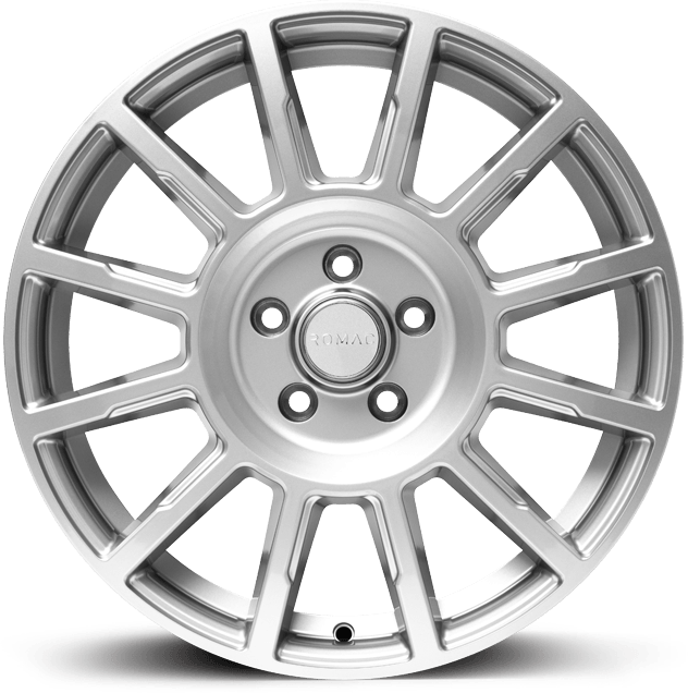 4 x ROMAC STEALTH SILVER