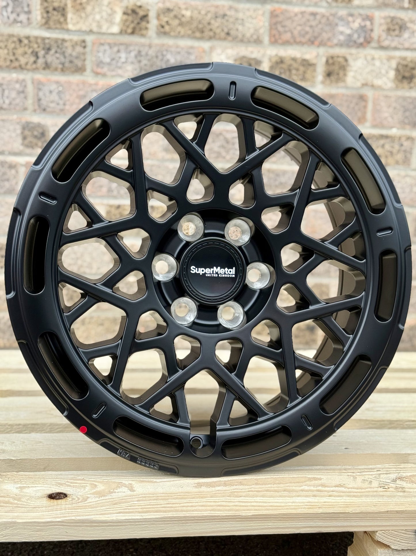 18" Volkswagen Transporter T7 Supermetel Cage Alloy Wheels