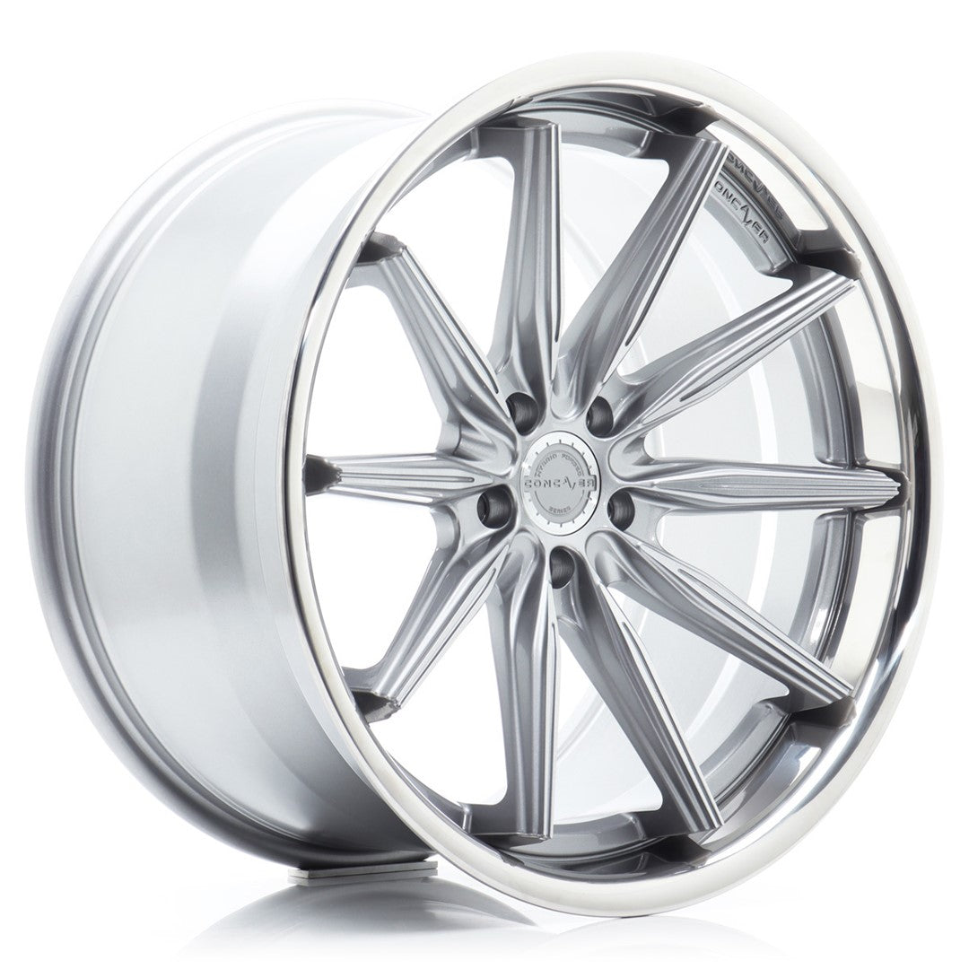 4 x Concaver CVR8 Brushed Titanium & 4 x KUMHO 235/45ZR20 100W PS71 SUV RP XL B72DA