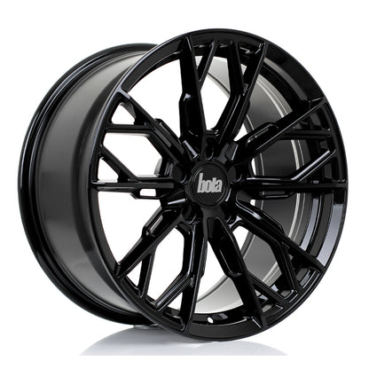 4 x BOLA FLS GLOSS BLACK & 4 x 225/45RF18 95Y XL HANKOOK VENTUS S1 EVO 3 K127B HRS *