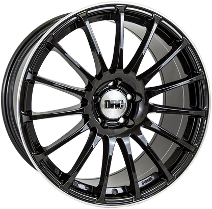 Wheel & Tyres Package( DRC Rapide Gloss Black / Polished Lip + 235/50R18 BST PSPORT 101YXL )
