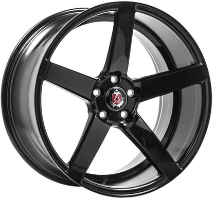 2 x AXE EX18 GLOSS BLACK & 2 x 245/40ZR19 (98Y) XL FALKEN FK520 AZENIS + 2 x AXE EX18 GLOSS BLACK & 2 x 275/35ZR19 (100Y) XL FALKEN FK520 AZENIS