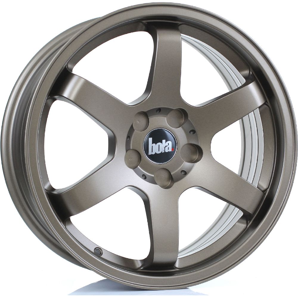4 x BOLA B1 MATT BRONZE & 4 x 205/40ZR17 84W XL ACCELERA IOTA EVT