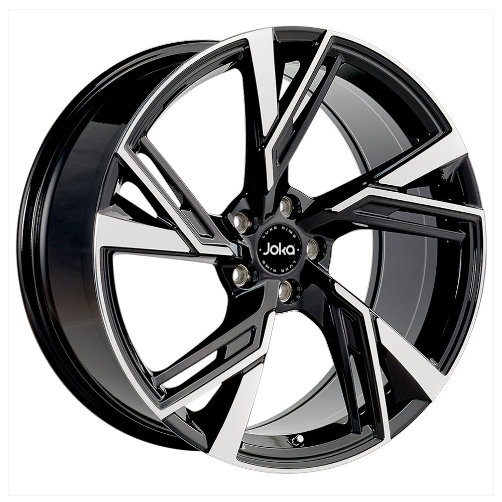 Elite Wheels Packages( JOKA ALEZIO BLACK POLISH + 225/40R18 ROYAL A/S 92Y XL )