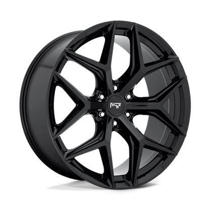 4 x Niche 1PC M231 VICE SUV GLOSS BLACK & 4 x 285/45R22 114Y XL MICHELIN PILOT SPORT 4 SUV