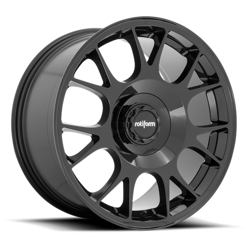 REAR Wheel & Tyres Package( Rotiform 1PC R187 TUF-R GLOSSY BLACK + 265/30ZR19 PIR P-ZERO 93Y XL (AO) )