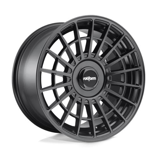 4 x Rotiform 1PC R142 LAS-R MATTE BLACK & 4 x 225/45R19 96W XL BRIDGESTONE TURANZA 6 ENLITEN
